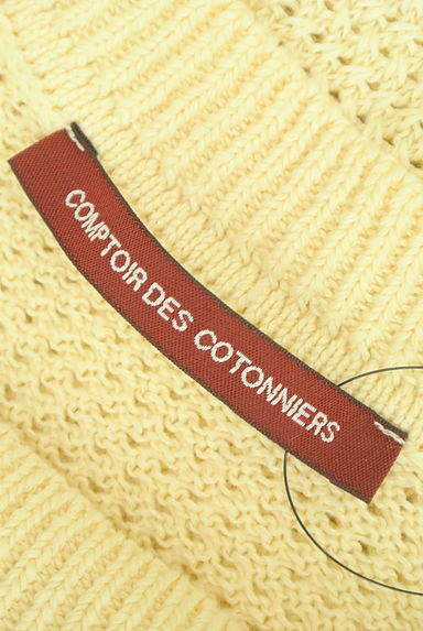 Comptoir des Cotonniers（コントワーデコトニエ）の古着「メッシュニットトップス（ニット）」大画像６へ