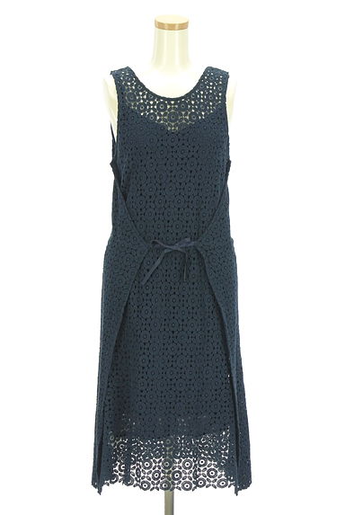 Comptoir des Cotonniers（コントワーデコトニエ）の古着「透かし編み刺繍レースワンピース（ワンピース・チュニック）」大画像１へ