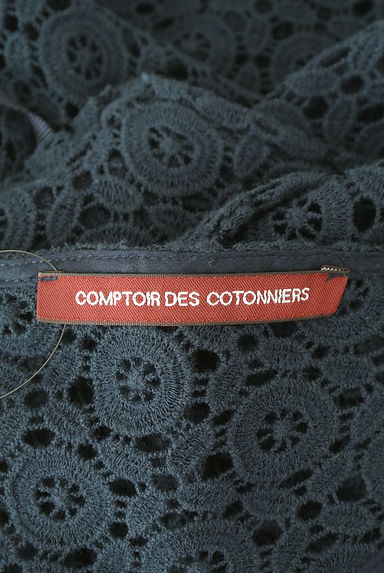 Comptoir des Cotonniers（コントワーデコトニエ）の古着「透かし編み刺繍レースワンピース（ワンピース・チュニック）」大画像６へ