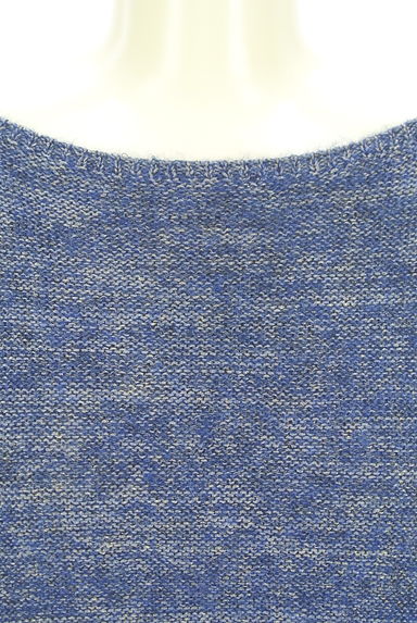 Comptoir des Cotonniers（コントワーデコトニエ）の古着「ボートネック光沢ミックスニットトップス（ニット）」大画像４へ