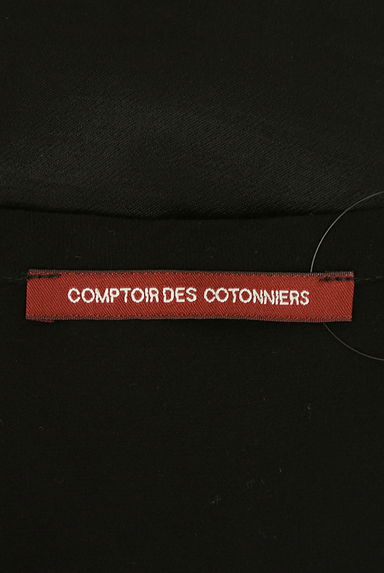 Comptoir des Cotonniers（コントワーデコトニエ）の古着「微光沢ミモレキャミワンピース（キャミワンピース）」大画像６へ