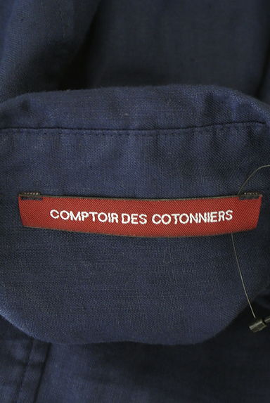 Comptoir des Cotonniers（コントワーデコトニエ）の古着「ベルト付き膝下丈リネンシャツワンピース（ワンピース・チュニック）」大画像６へ