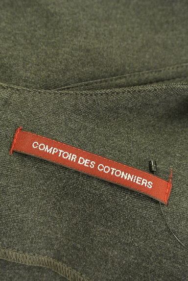 Comptoir des Cotonniers（コントワーデコトニエ）の古着「Vネックストレッチ膝上フレアワンピース（ワンピース・チュニック）」大画像６へ
