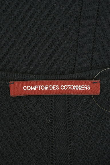 Comptoir des Cotonniers（コントワーデコトニエ）の古着「ヘリンボーンリブニットトップス（ニット）」大画像６へ