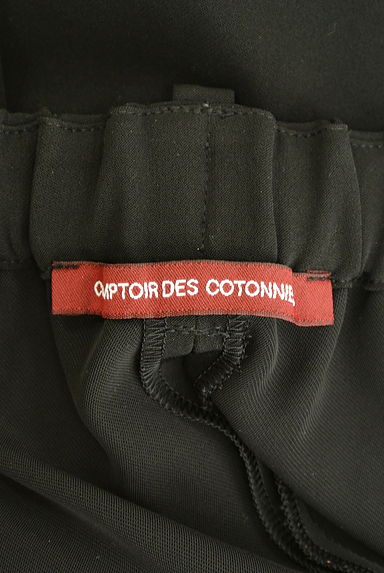 Comptoir des Cotonniers（コントワーデコトニエ）の古着「ハイウエストタックワイドパンツ（パンツ）」大画像６へ