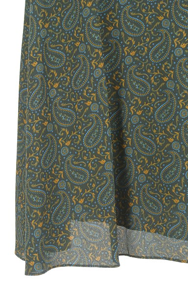Comptoir des Cotonniers（コントワーデコトニエ）の古着「ペイズリー柄ロングシフォンスカート（ロングスカート・マキシスカート）」大画像５へ