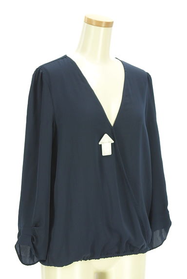 MARELLA（マレーラ）の古着「裾ゴムカシュクールブラウス（カットソー・プルオーバー）」大画像４へ