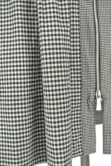 MARELLA（マレーラ）の古着「ダブルジップチェック柄膝丈ワンピース（ワンピース・チュニック）」大画像５へ