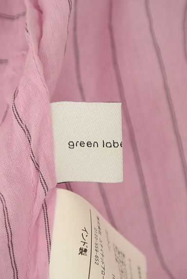 UNITED ARROWS（ユナイテッドアローズ）の古着「クロップド丈ストライプ柄ブラウス（ブラウス）」大画像６へ