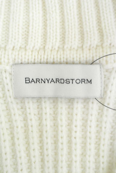 BARNYARDSTORM（バンヤードストーム）の古着「刺繍ロゴニットベスト（ベスト・ジレ）」大画像６へ