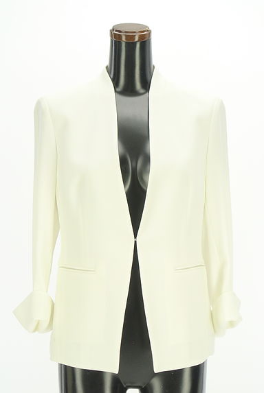 theory luxe（セオリーリュクス）の古着「ワンホックノーカラージャケット（ジャケット）」大画像４へ