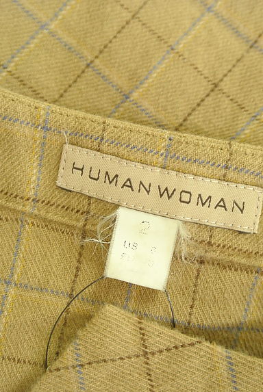 HUMAN WOMAN（ヒューマンウーマン）の古着「チェック柄９分袖カットソー（カットソー・プルオーバー）」大画像６へ