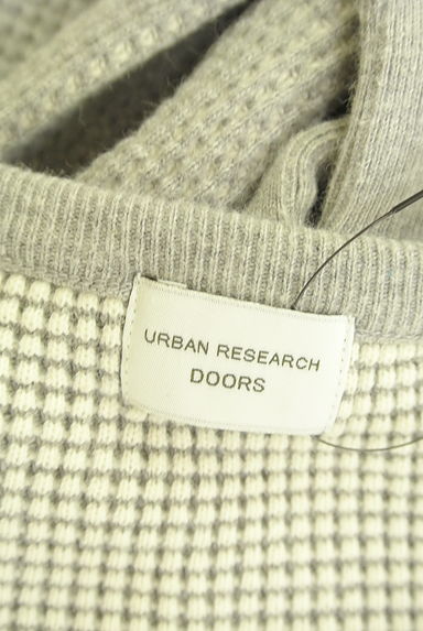 URBAN RESEARCH DOORS（アーバンリサーチドアーズ）の古着「キーネックワッフルカットソー（スウェット・パーカー）」大画像６へ