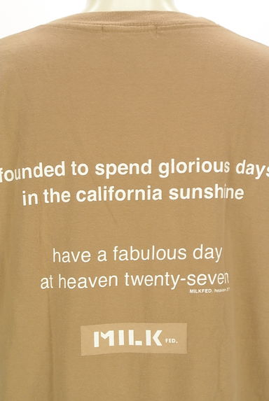 MILKFED.（ミルク フェド）の古着「バックロゴTシャツ（Ｔシャツ）」大画像５へ
