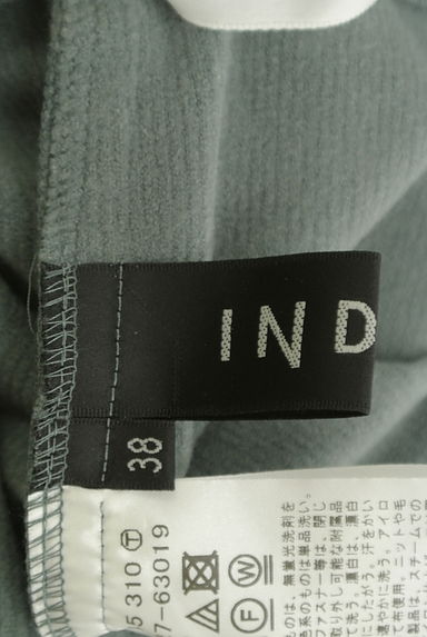 INDIVI（インディヴィ）の古着「リブタックパンツ（パンツ）」大画像６へ