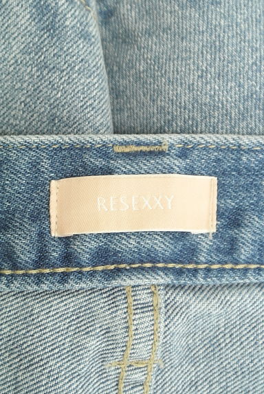 RESEXXY（リゼクシー）の古着「ストレートデニムパンツ（デニムパンツ）」大画像６へ