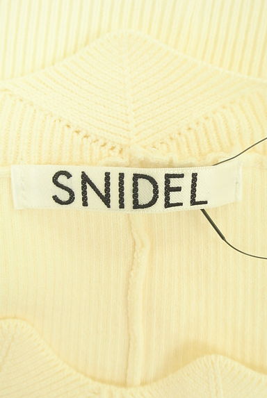 Snidel（スナイデル）の古着「ボリューム袖リブニットトップス（ニット）」大画像６へ