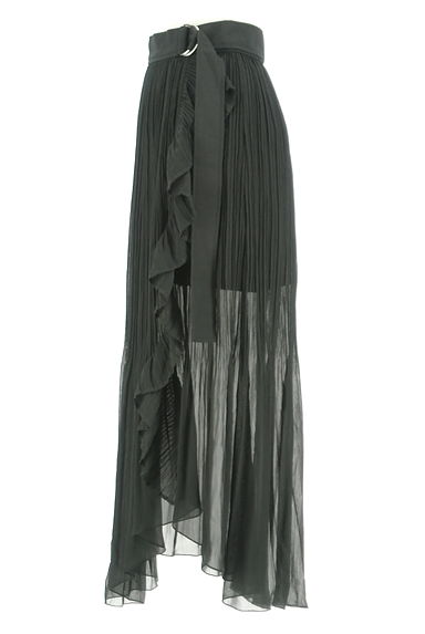 Snidel（スナイデル）の古着「プリーツシフォンロングシアースカート（ロングスカート・マキシスカート）」大画像３へ