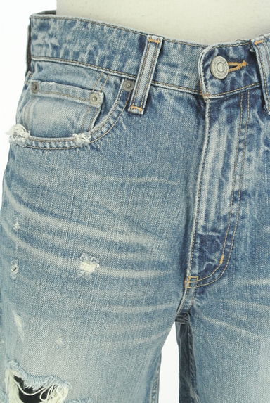 MOUSSY（マウジー）の古着「ダメージ加工デニムパンツ（デニムパンツ）」大画像４へ