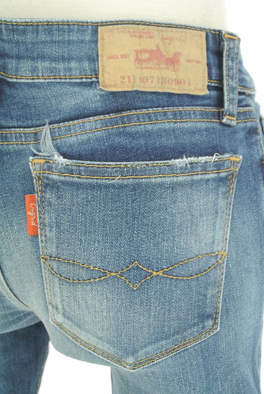 Ungrid（アングリッド）の古着「ダメージ加工スキニーデニムパンツ（デニムパンツ）」大画像４へ