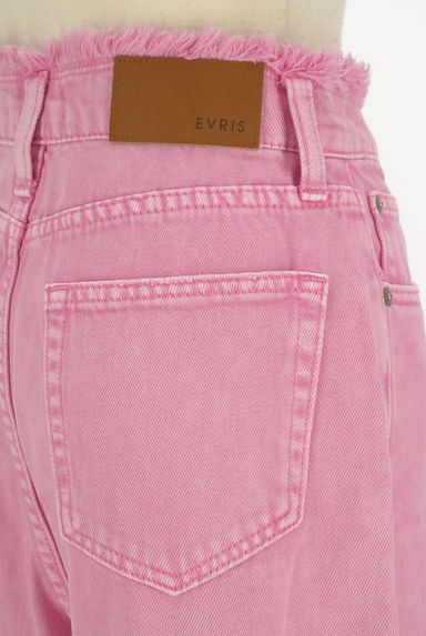 EVRIS（エヴリス）の古着「ダメージ加工カラーデニムパンツ（デニムパンツ）」大画像５へ