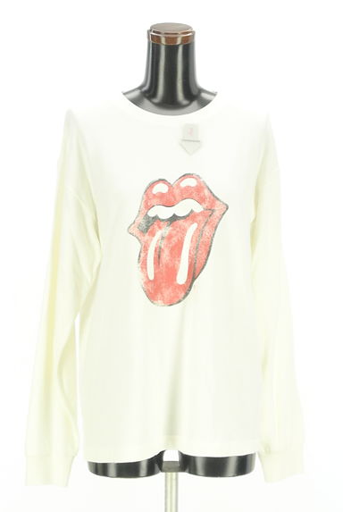 Snidel（スナイデル）の古着「The Rolling Stonesプリントスウェットカットソー（スウェット・パーカー）」大画像４へ