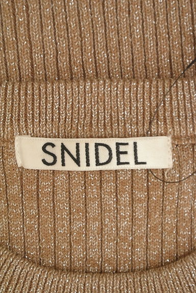 Snidel（スナイデル）の古着「ラメリブニットミニワンピース（ワンピース・チュニック）」大画像６へ