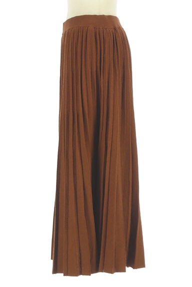 TABASA（タバサ）の古着「ニットプリーツスカート（ロングスカート・マキシスカート）」大画像３へ