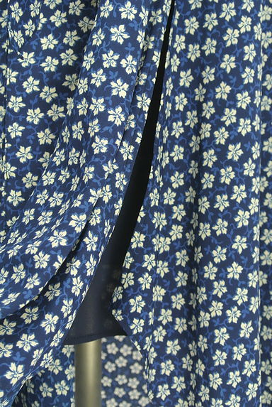 POLO RALPH LAUREN（ポロラルフローレン）の古着「ベルト付きイレギュラーヘムシフォンワンピース（ワンピース・チュニック）」大画像４へ