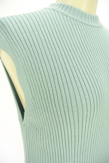 23区（２３ク）の古着「膝下丈リブニットワンピース（ワンピース・チュニック）」大画像４へ