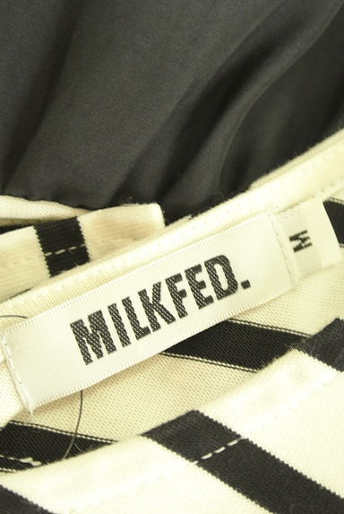 MILKFED.（ミルク フェド）の古着「バックリボンボーダーロングワンピース（ワンピース・チュニック）」大画像６へ