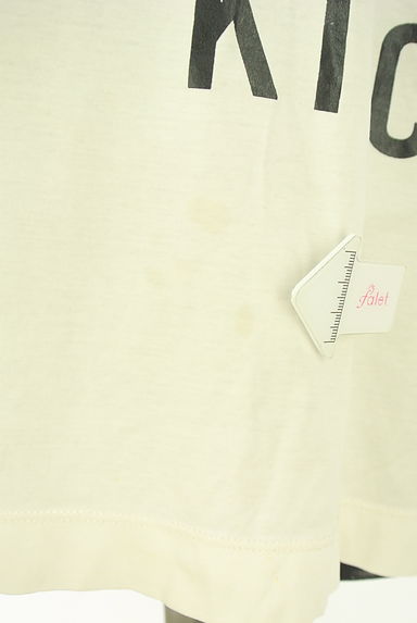 gelato pique（ジェラートピケ）の古着「ドロップショルダーロゴプリントＴシャツ（Ｔシャツ）」大画像５へ