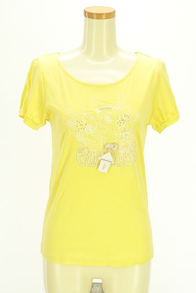 Couture Brooch（クチュールブローチ）の古着「ラインストーン付きプリントTシャツ（Ｔシャツ）」大画像４へ