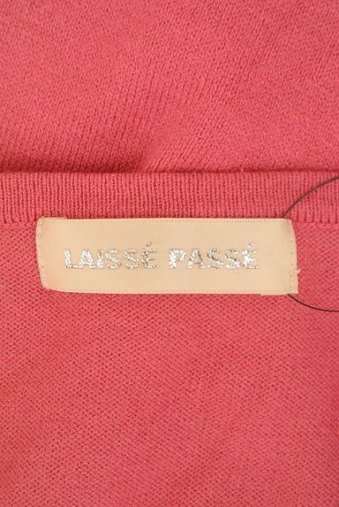 LAISSE PASSE（レッセパッセ）の古着「リボン付き半袖ニット＋カーディガン（アンサンブル）」大画像６へ