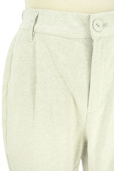 antiqua（アンティカ）の古着「綿麻テーパードパンツ（パンツ）」大画像４へ