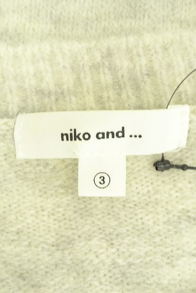 niko and...（ニコ アンド）の古着「モチモチニットトップス（ニット）」大画像６へ
