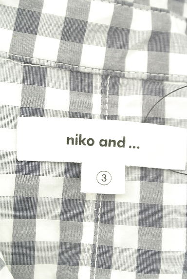 niko and...（ニコ アンド）の古着「ワイヤー衿スキッパーシャツ（カジュアルシャツ）」大画像６へ