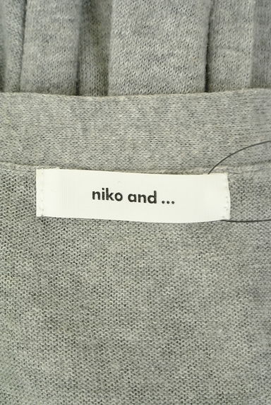 niko and...（ニコ アンド）の古着「フロントオープンロングニットカーディガン（カーディガン・ボレロ）」大画像６へ