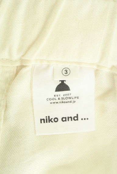 niko and...（ニコ アンド）の古着「スカーフ付きヒップポケットクロップドパンツ（パンツ）」大画像６へ