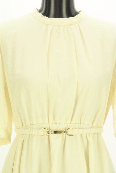 PROPORTION BODY DRESSING（プロポーションボディ ドレッシング）の古着「パフスリーブギャザーワンピース（ワンピース・チュニック）」大画像４へ