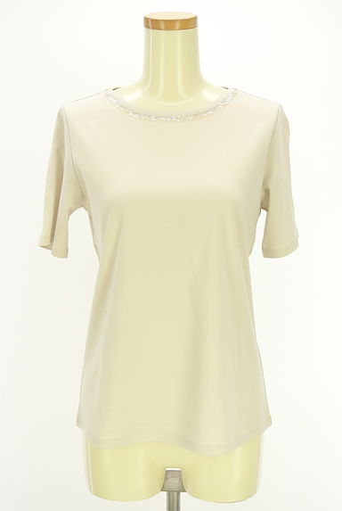 COMME CA（コムサ）の古着「ビジュークルーネックＴシャツ（Ｔシャツ）」大画像１へ