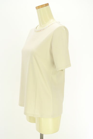 COMME CA（コムサ）の古着「ビジュークルーネックＴシャツ（Ｔシャツ）」大画像３へ