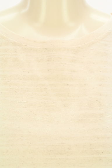 COMME CA（コムサ）の古着「ラメボーダーＴシャツ（Ｔシャツ）」大画像４へ