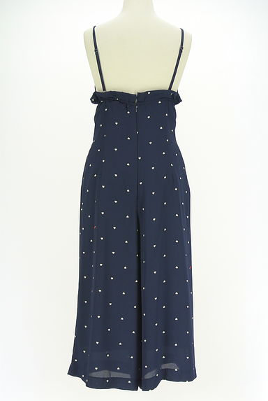 WILLSELECTION（ウィルセレクション）の古着「ハートドット柄シフォンキャミコンビネゾン（コンビネゾン・オールインワン）」大画像２へ