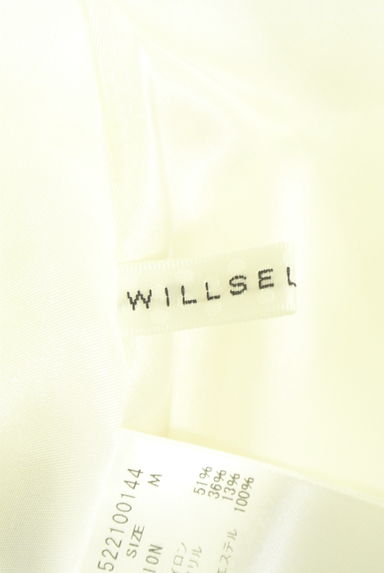 WILLSELECTION（ウィルセレクション）の古着「千鳥格子織地膝上スカート（スカート）」大画像６へ