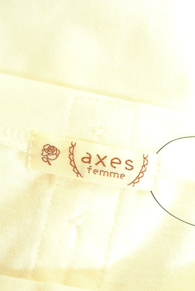 axes femme（アクシーズファム）の古着「ラメロゴ刺繍カットソー（カットソー・プルオーバー）」大画像６へ