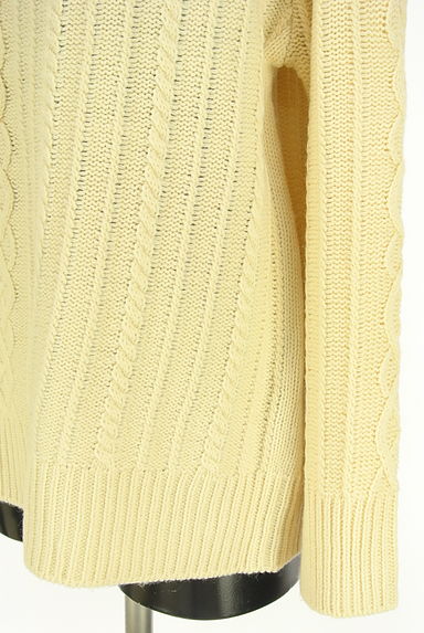 SM2（サマンサモスモス）の古着「モックネックケーブルニットトップス（ニット）」大画像５へ