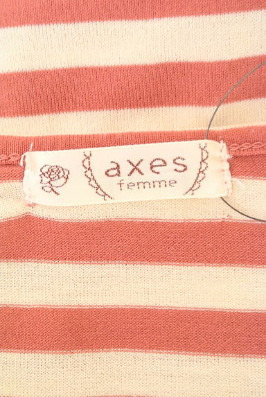 axes femme（アクシーズファム）の古着「レースボーダーカットソー（カットソー・プルオーバー）」大画像６へ