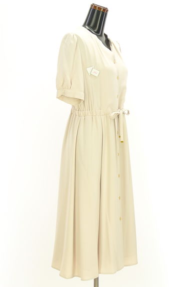 LAISSE PASSE（レッセパッセ）の古着「ドロストキーネック膝下ワンピース（ワンピース・チュニック）」大画像４へ