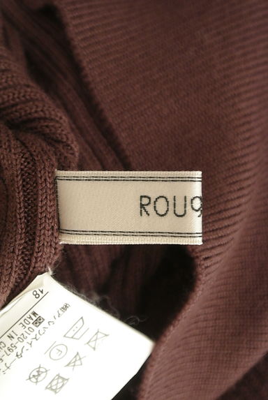 Rouge vif La cle（ルージュヴィフラクレ）の古着「バックオープンリブニットトップス（ニット）」大画像６へ